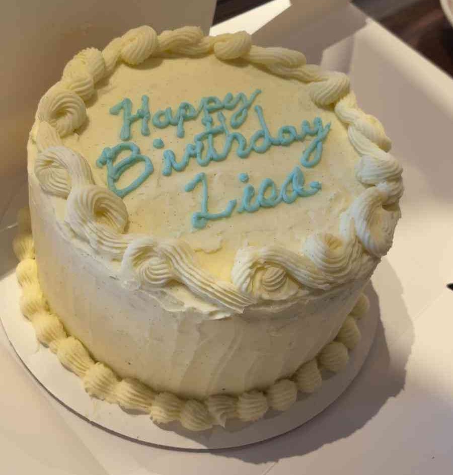 Vanilla Birthday Cake